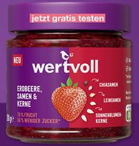 wertvoll Fruchtaufstrich gratis ausprobieren