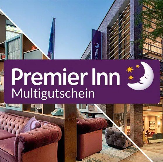 🏨 Premier Inn 🛌 ÜN für 2 Personen für 49€ – 24,50€ pro Person