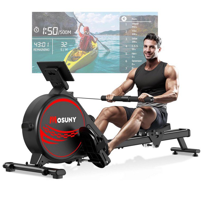 MOSUNY magnetisches Rudergerät mit 16 Widerstandsstufen für 179,99€ (statt 270€)