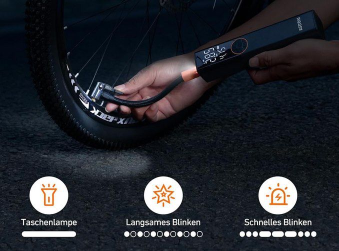 AstroAI L8 elektr. Luftpumpe für bis 10 bar für 17,61€ (statt 25€)