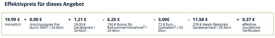 ‼️Eff 0,37€ mtl 📱Samsung Galaxy A36 256GB für 29€ + Vodafone 30GB für 19,99€ + über 200€ Boni