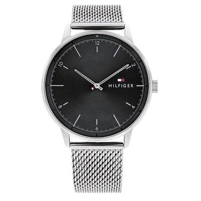 ⌚️ Tommy Hilfiger Herren-Uhr mit Edelstahl-Mesh-Gliederarmband für 81,99€ (statt 136€)