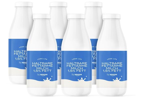🥛 6L by Amazon Haltbare Milch mit 1,5% oder 3,5% Fett ab 6,05€