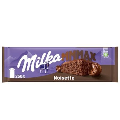 🇨🇭🍫 250g Milka MMMAX Noisette Schweizer Alpenmilchschokolade für 3,49€ (statt 5€)