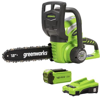 🪵 Greenworks G40CS30K2 Akku-Kettensäge mit 30 cm Blattlänge für 141,99€ (statt 181€)