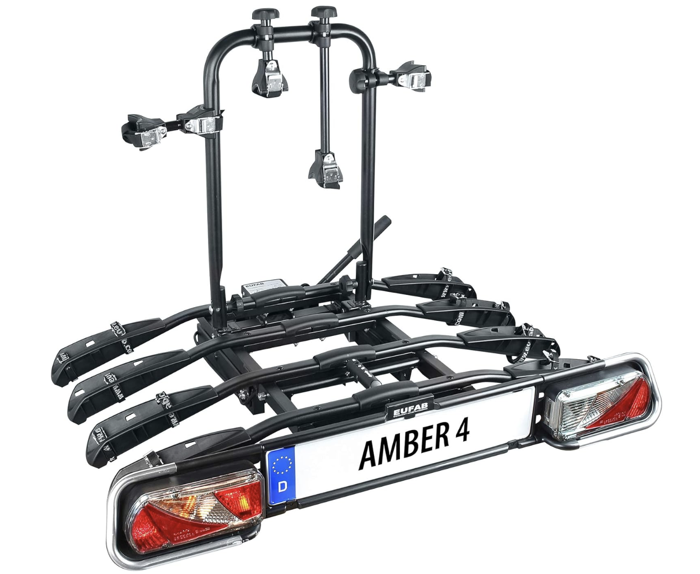 EUFAB Fahrradträger AMBER 4 E Bike geeignet für 219€ (statt 255€)