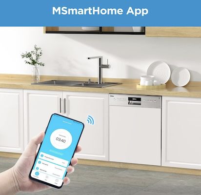 🍽️ Midea SI 3.60N wi Geschirrspüler mit 60 cm für 314€ (statt 380€)