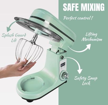 👨‍🍳 Bestron Küchenmaschine mit 6L Rührschüssel für 75,70€ (statt 90€)