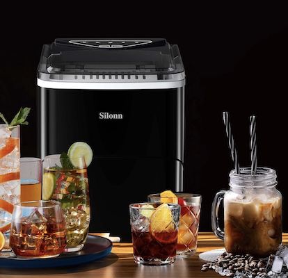 🧊🧊 Silonn Eiswürfelmaschine mit 9 Eiswürfeln in 6 Min für 89,99€ (statt 101€)