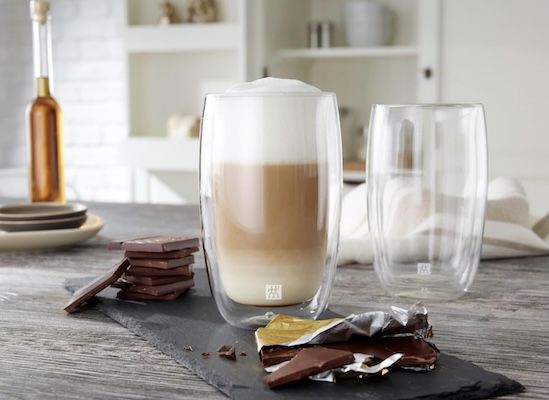 2x 350ml ZWILLING Sorrento Doppelwandige Latte Macchiato Gläser für 17,95€ (statt 23€)