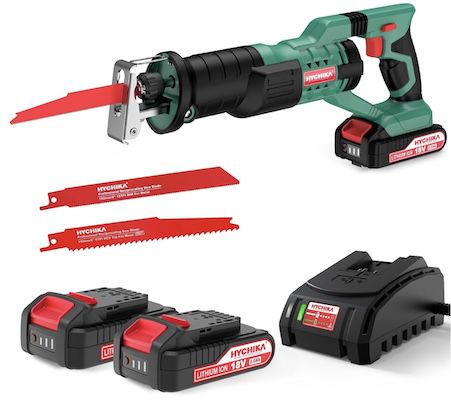 🔋🪚 HYCHIKA 18V Universal Akku Säbelsäge für 70,54€ (statt 83€)