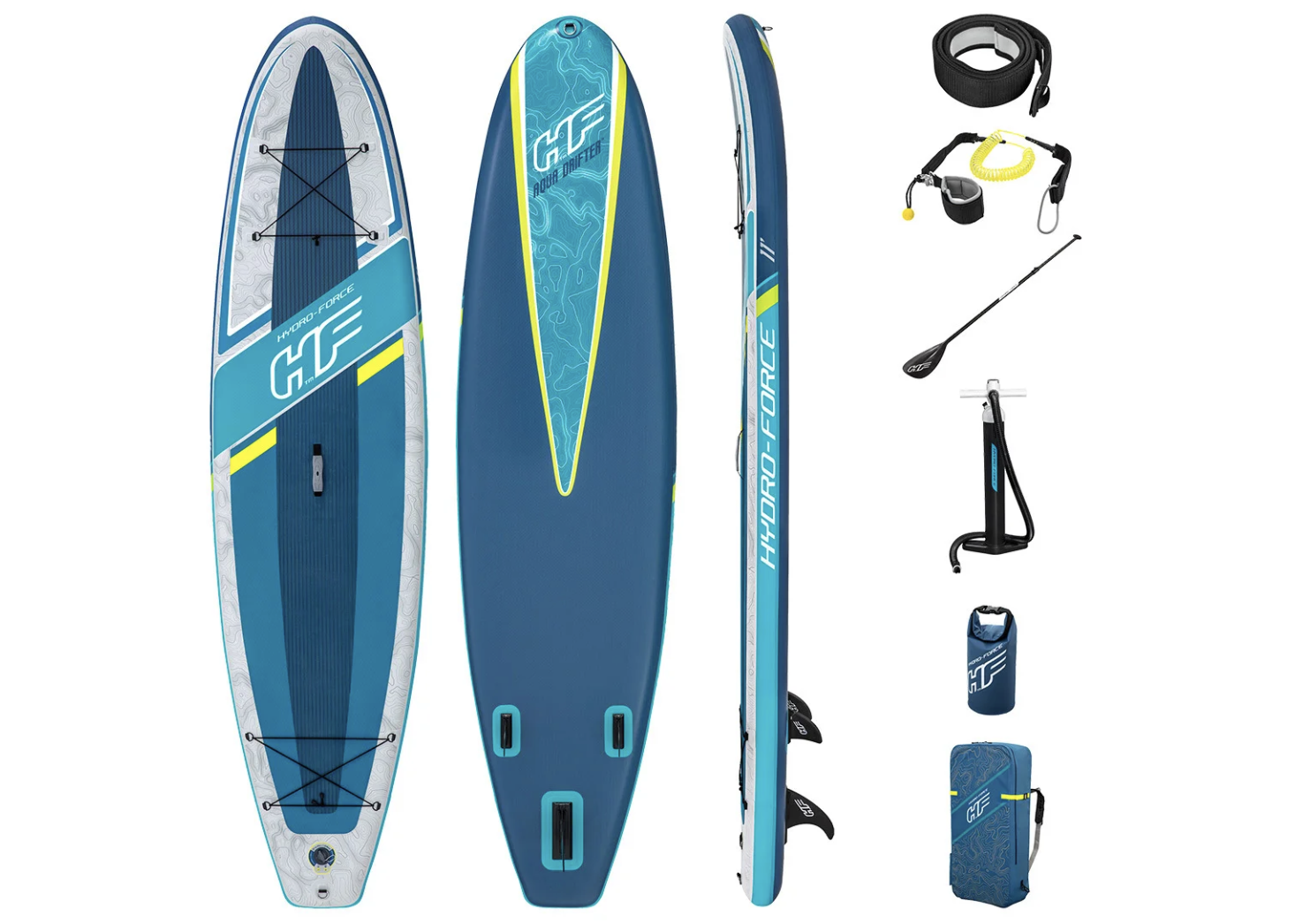 Bestway Hydro Force Aqua Drifter Sup Allround Board Set für 209€ (statt 350€)