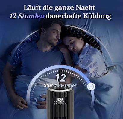 🌬️ Levoit Turmventilator mit 5 Geschwindigkeiten für 75,98€ (statt 100€)