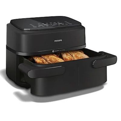 🍗 PHILIPS NA150/00 Heißluftfritteuse mit 7.1L für 100€ (statt 119€)