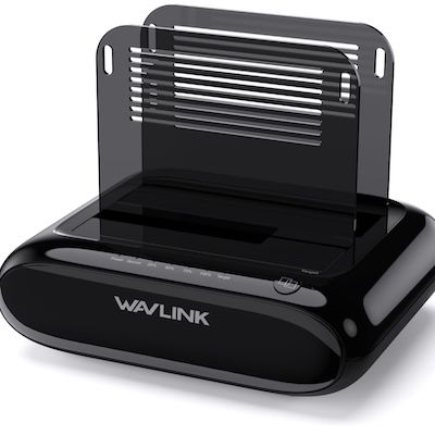 WAVLINK Externe Festplatten-Dockingstation mit 2 Schächten für 14,99€ (statt 30€)