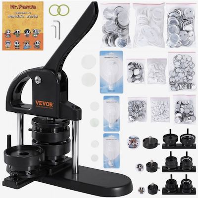 VEVOR Buttonmaschine mit 25/32/58mm für 63,99€ (statt 90€)
