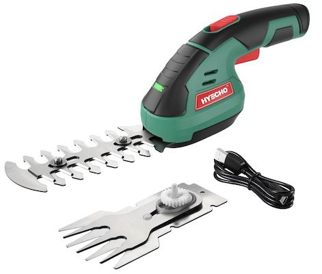 🏡 HYECHO 2 in 1 Akku Gras  und Strauchschere für 33,59€ (statt 40€)