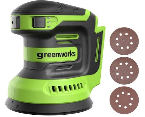 ⚙️ Greenworks Exzenterschleifer mit 24V für 49,99€ (statt 60€)