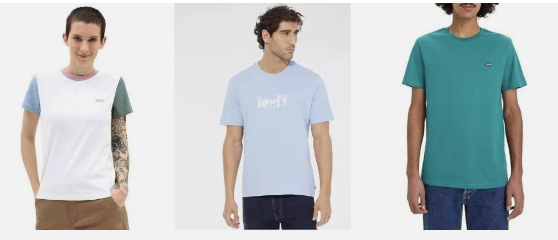 👕 50% Rabatt auf Levis T Shirts und Polos für Herren & Damen