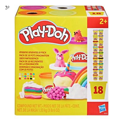Hasbro Play-Doh Knete Super Farbenset mit 18 Dosen für 10,99€ (statt 20€)