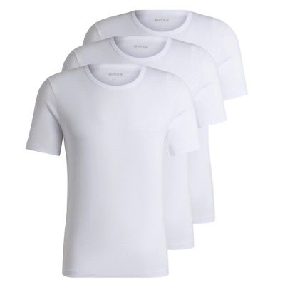 👕 3er Pack Hugo Boss T-Shirts aus Baumwolle nur 26,95€ (statt 36€)