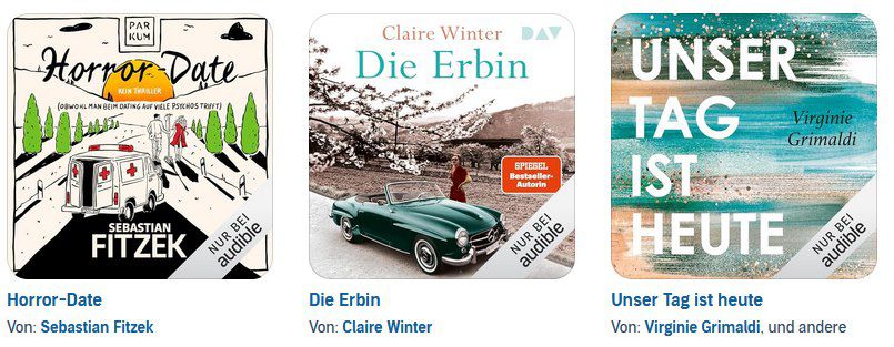 🎧 Audible 3 Monate GRATIS   nur für Prime Mitglieder (statt 30€)