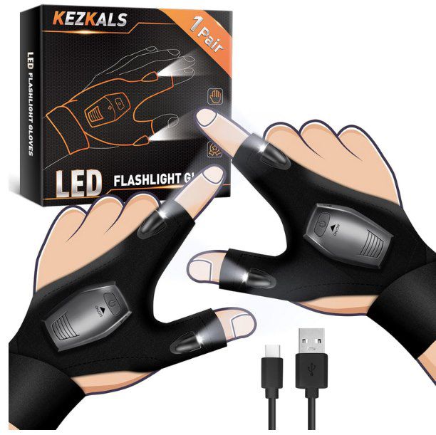 Handschuhe mit LEDs für 7,49€ (statt 12€)