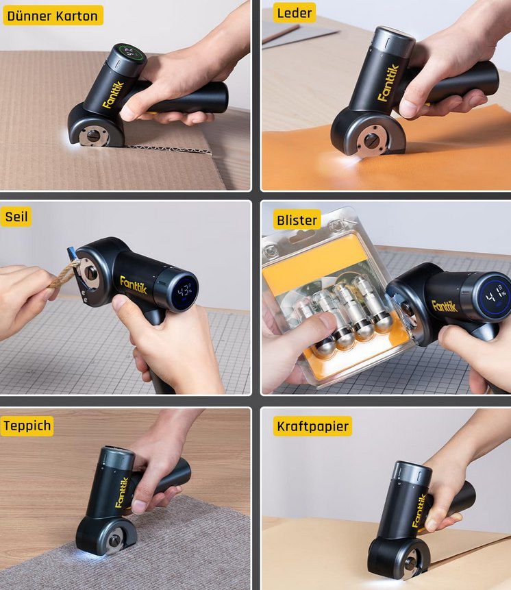 ✂️ Fanttik C8 Nano elektrische Schere mit 3 Stufen für 44,99€ (statt 70€)