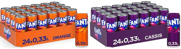 ☀️🥤 Der Sommer kommt! 24er Packs Coca Cola oder Fanta im Sale ab 15€   Günstiger als im Supermarkt!
