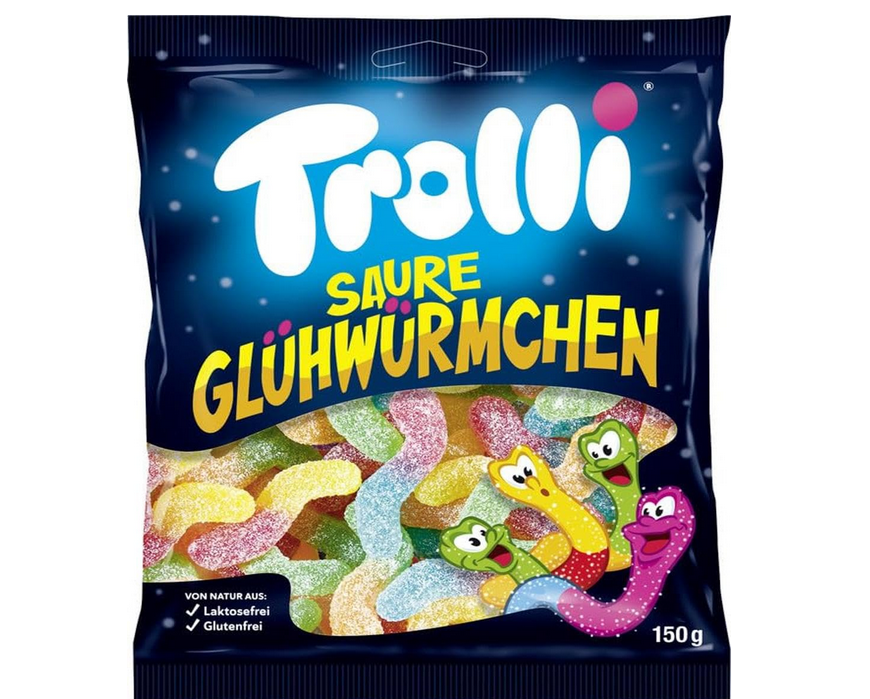 Trolli Saure Glühwürmchen 150 g  für 0,69€ (statt 1,07€)