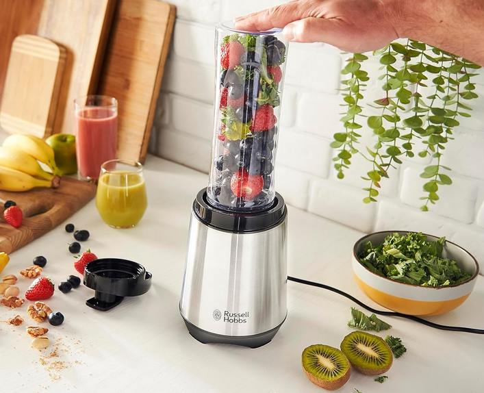 🍌🍓 Russell Hobbs Standmixer & Smoothie Maker to go für 19,99€ (statt 31€)