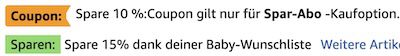 🧻 1.080er Pack by Amazon Fresh Baby Feuchttücher ab 12,20€ (statt 16€)