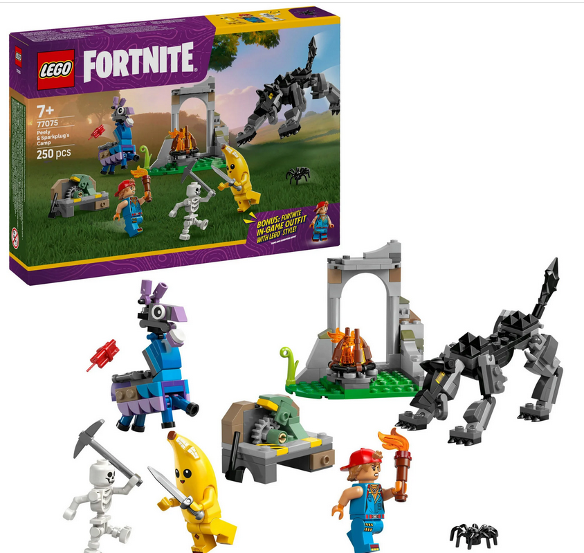 LEGO 77075 Fortnite Das Lager von Schali und der Zündkerzenkünstlerin für 14,29€ (statt 20€)