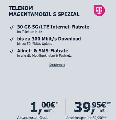 🔥 Telekom Allnet 30GB für 39,95€ mtl. + Apple iPad 11 (2025) & AirPods + 240€ Bonus