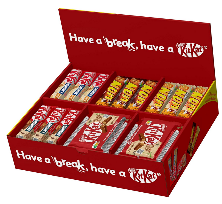 🍫🍬Kitkat & Lion Süßigkeiten Box 2,6kg für 32,27€ (statt 42€)