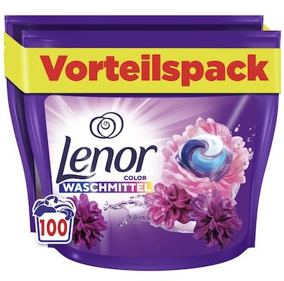 🌸 100 WL LENOR Pods Blütentraum Colorwaschmittel ab 20,64€ (statt 27€)