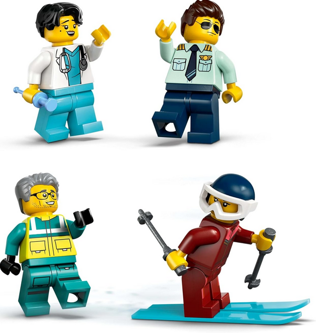 Lego 60465 LEGO City Notfallrettungsflugzeug für 31,99€ (statt 39€)