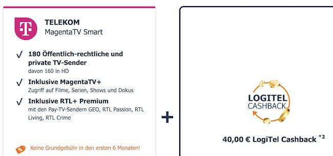 📺 Telekom Magenta TV Smart inkl. RTL+ Premium für eff. 3,58€ mtl. (statt 10€)