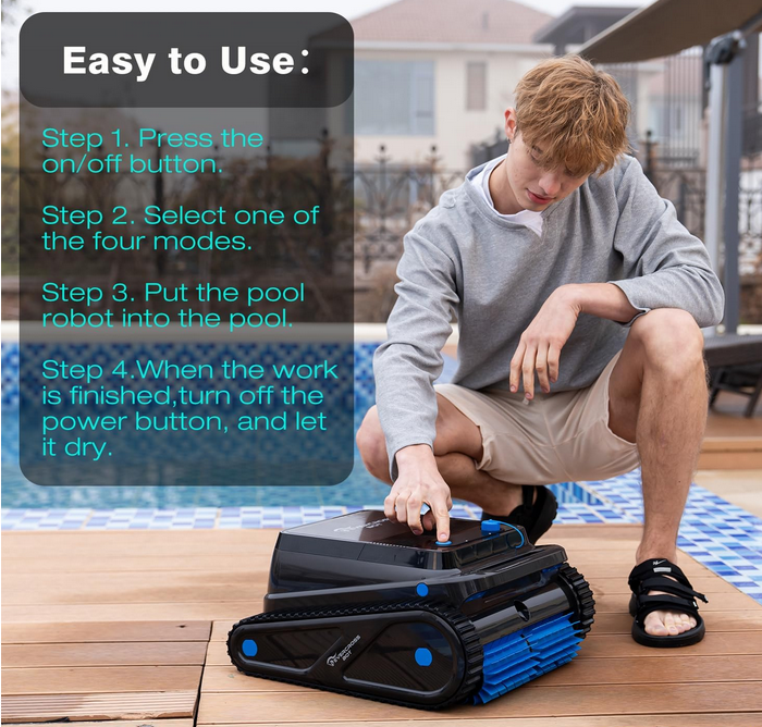 Evercross BOT U8 Akku Poolroboter für 394,99€ (statt 450€)