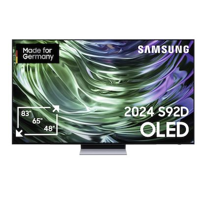 🔥 Samsung GQ83S92D – 83 Zoll OLED Fernseher für 1.999€ (statt 2.799€) + GRATIS Galaxy S24 FE