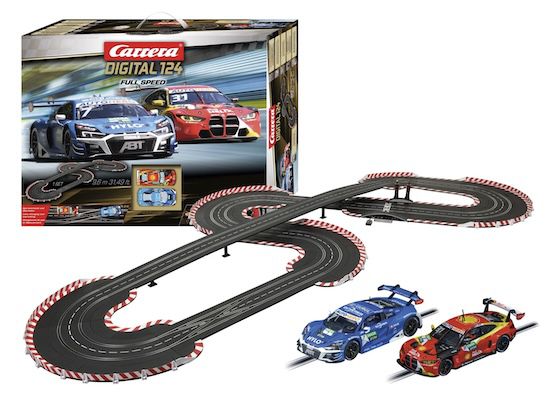 🏁 Carrera DIGITAL 124 DTM Full Speed Rennbahn für 299€ (statt 392€)