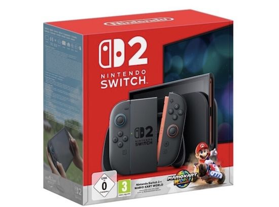 KNALLER! Ab Montag 🤯 Nintendo Switch 2 + Mario Kart World für 449€ (statt 510€)