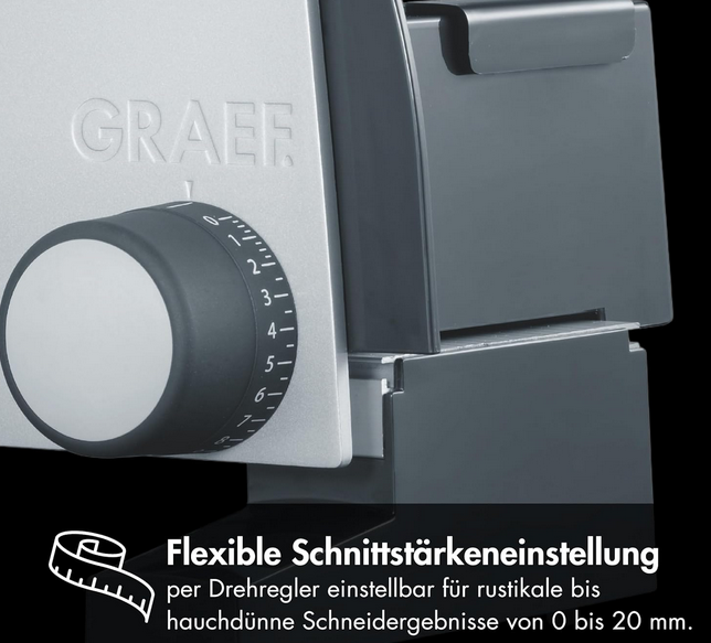 GRAEF G 52 Allesschneider + 2. Scheibe für 79,97€ (statt 92€)