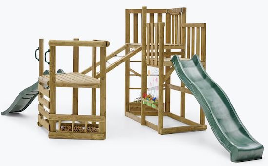 Plum Discovery Adventure Spielgerüst mit 2 Rutschen für 499,95€ (statt 739€)