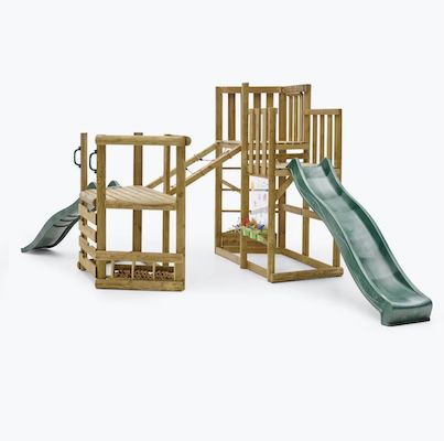 Plum Discovery Adventure Spielgerüst mit 2 Rutschen für 499,95€ (statt 739€)