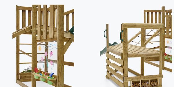 Plum Discovery Adventure Spielgerüst mit 2 Rutschen für 499,95€ (statt 739€)