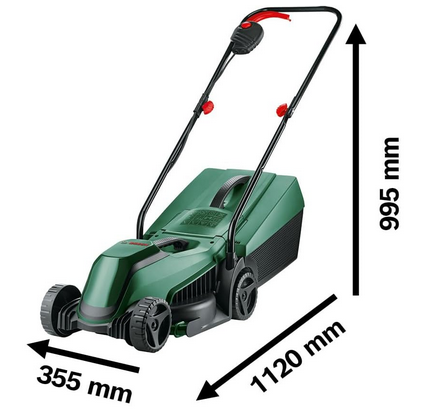 🏎️Bosch EasyMower 18V 32 150 Akku Rasenmäher 32cm für 169,99€ (statt  225€)
