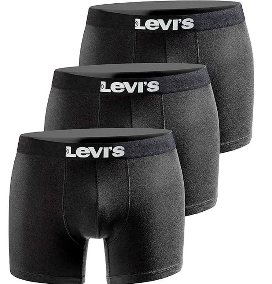 3er pack LEVI´S Herren Boxershorts für 22,98€ (statt 28€)