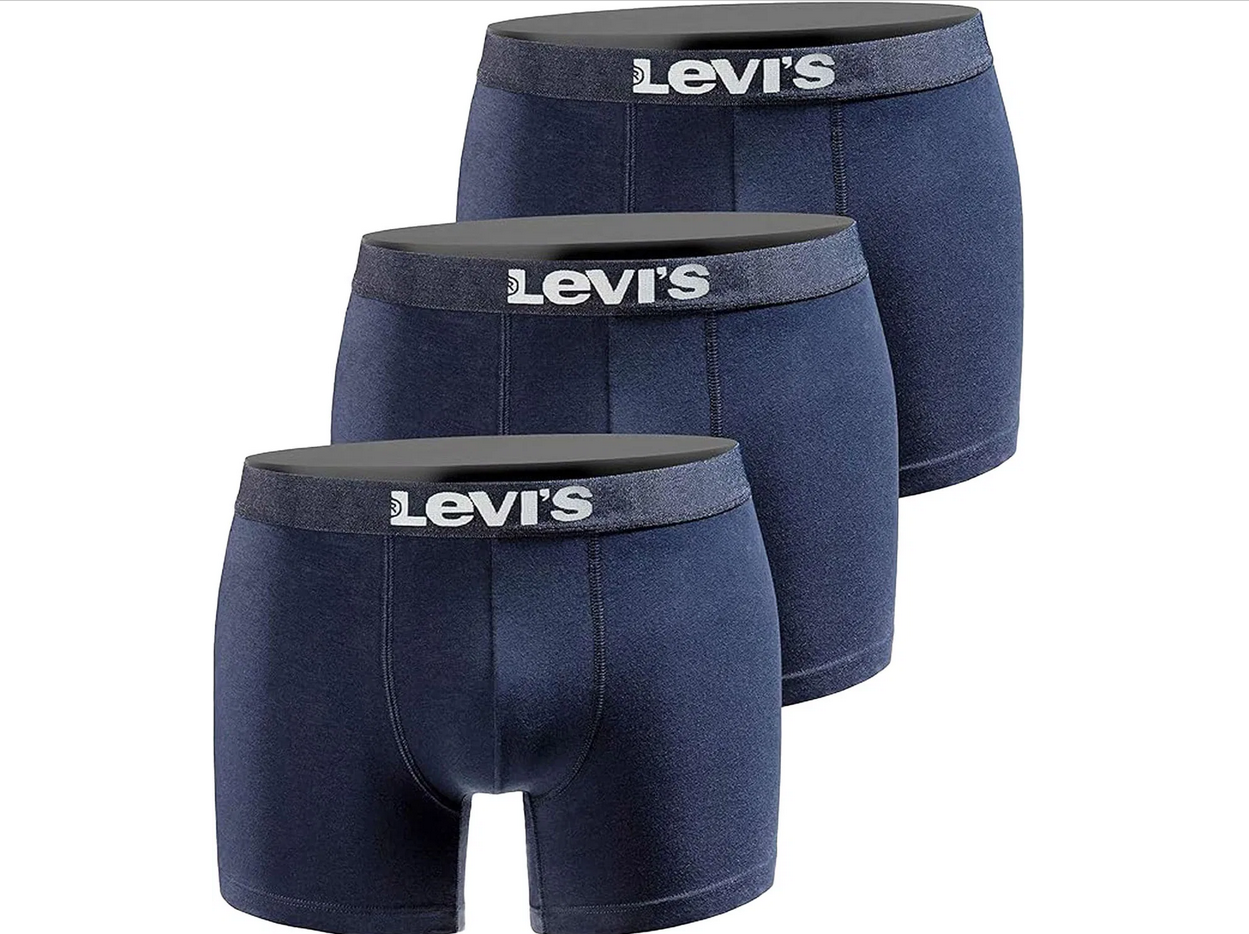 3er pack LEVI´S Herren Boxershorts für 22,98€ (statt 28€)