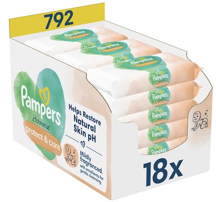 👶 792x Pampers Harmonie Protect & Care Feuchttücher ab 21,38€ (statt 33€)